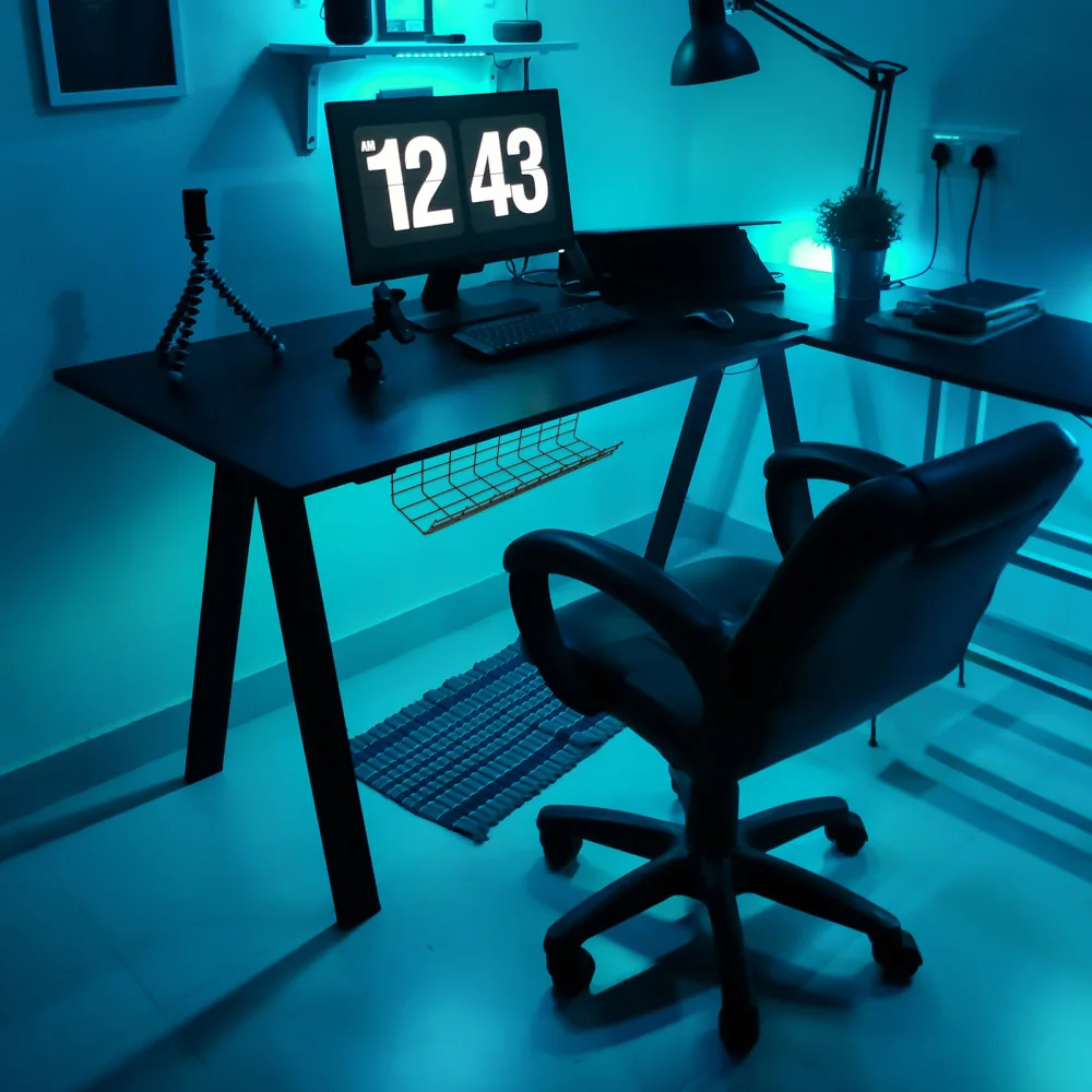 1 шт. под столом проволочный стеллаж для хранения Кабельный Организатор