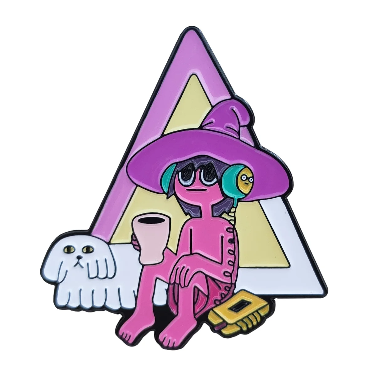 Брошь с изображением мультяшного полуночного благословения времени