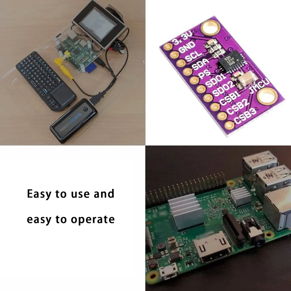 Подходит для MCU 055 BMX055 9DoF IMU практичная Высокая точность интегрированный 9 ось