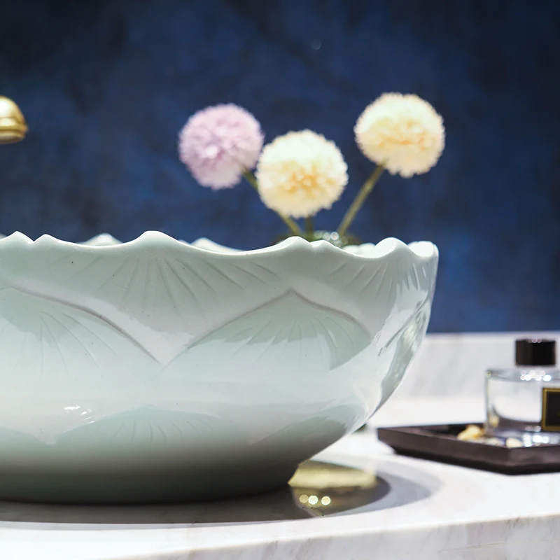 Керамическая раковина фарфоровая керамическая для ванной комнаты | Обустройство