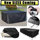 Водонепроницаемый чехол для мебели из ткани Оксфорд 190T210D, плетеный из ротанга, защита от пыли, от дождя, для сада, патио