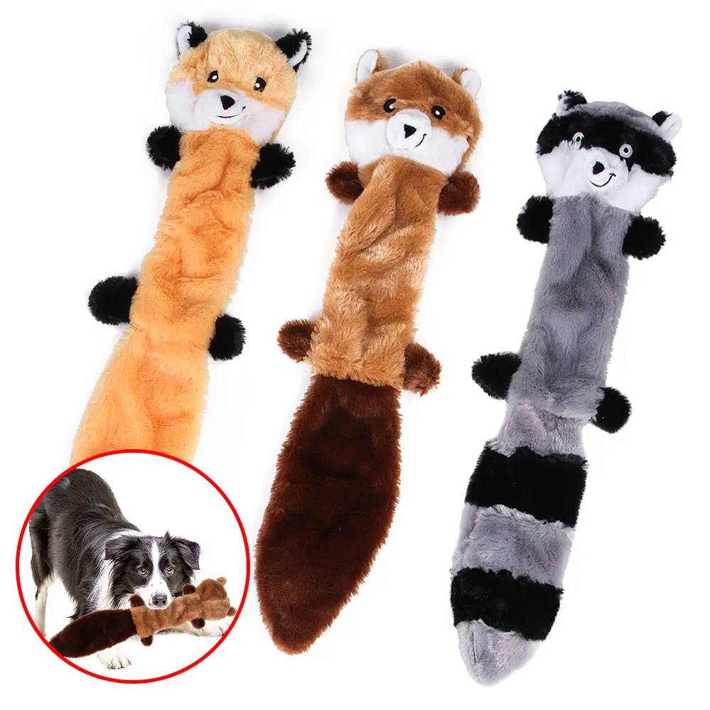 Милые игрушки для домашних животных жевательные пищалки животные плюшевый щенок
