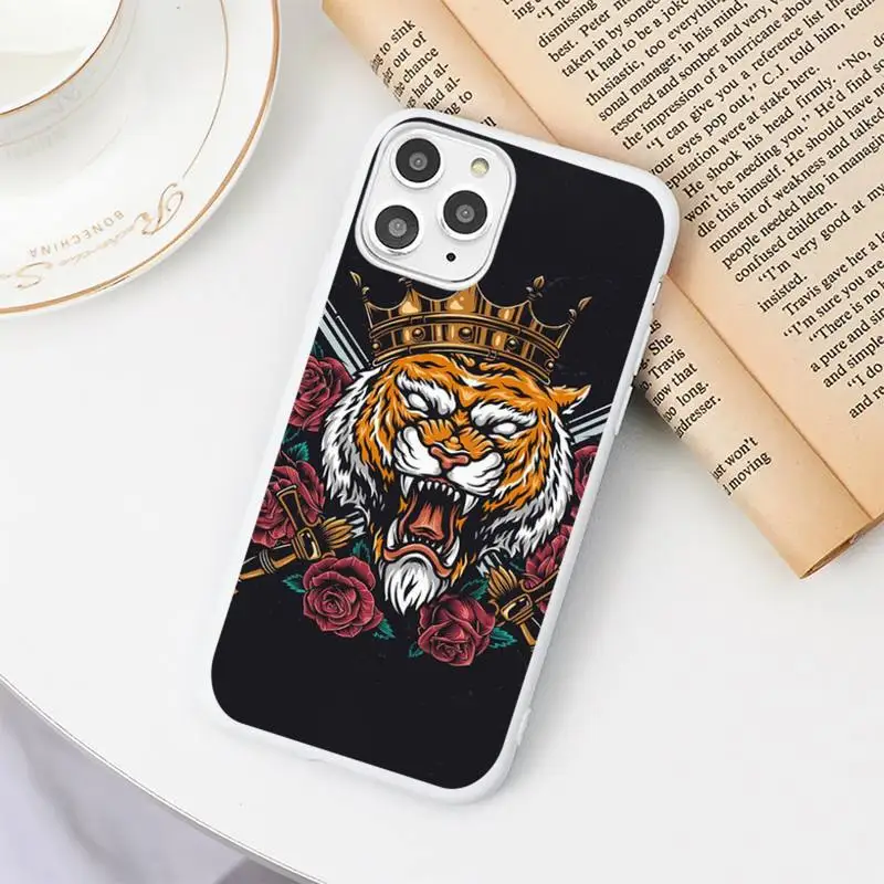 

Joe Exotic Tiger King Phone Case Candy Color for iPhone 6 6S 7 8 11 12 XS X SE 2020 XR mini pro Plus MAX funda