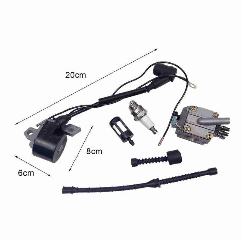 

Chain saw parts carburetor Carburetor Ignition Coil R3V8