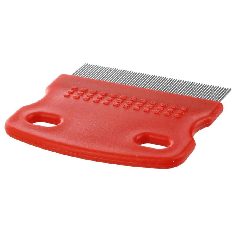 Промо-акция! Тонкая зубчатая расческа для кошек и собак мягкая стальная