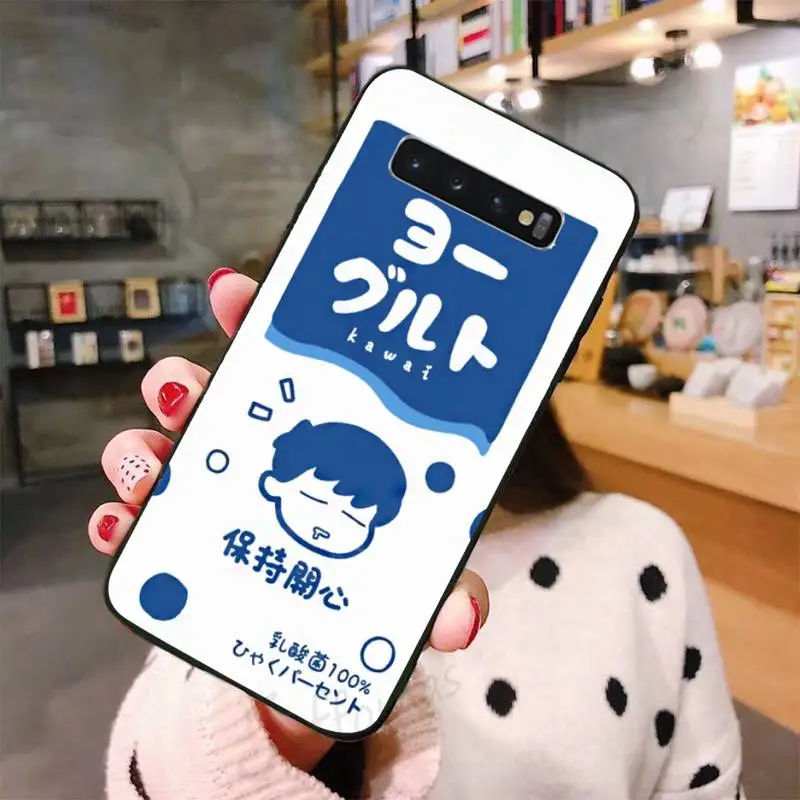 

Japanese Korean Couple Phone Case For Samsung A50 A51 A71 A20E A20S S10 S20 S21 S30 Plus ultra 5G M11 funda shell