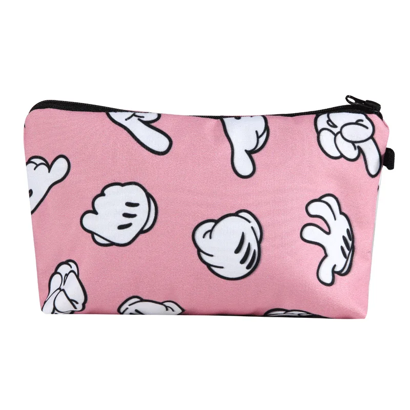 

Милый органайзер для косметики с мультяшным принтом, модные сумки для макияжа для женщин, дорожная Портативная сумка для хранения, Красивая...