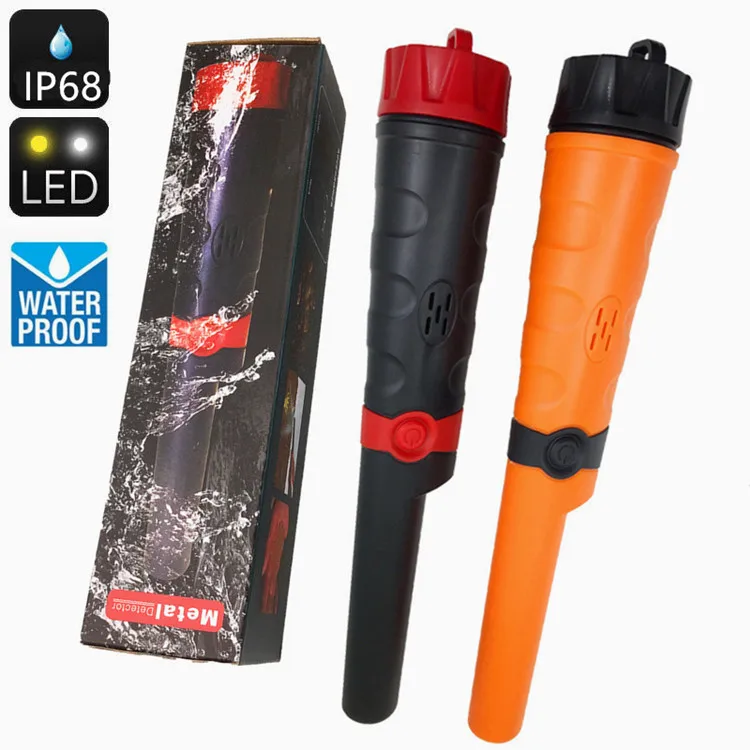 Обновленный водонепроницаемый ручной металлоискатель с браслетом