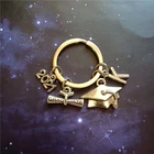 1 шт., новинка 2021, модный креативный Серебристый Брелок Anqtique, подарок на выпускной, подарок с инициалом, подарок для класса 2021