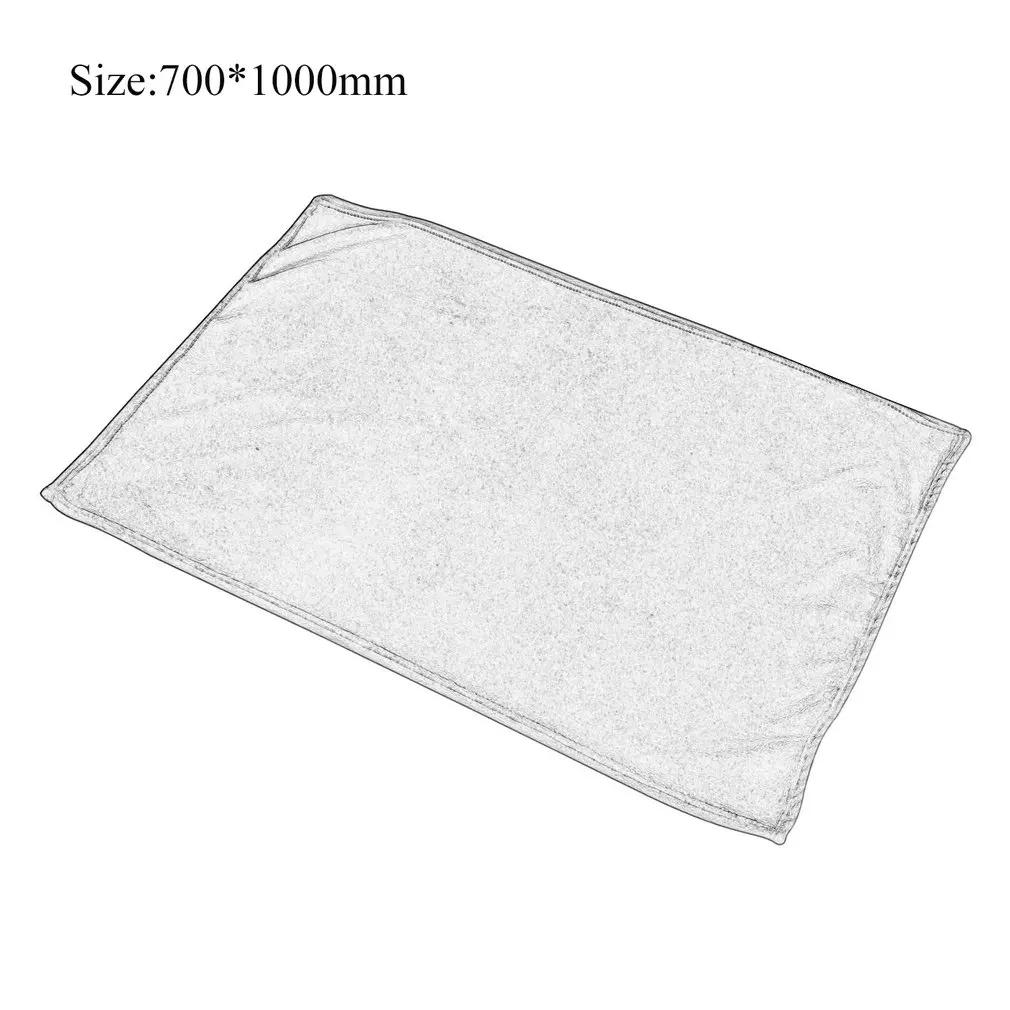 

70x100CM Super Soft Keep Warm Flannel Blanket Large Size Solid Color Home Sofa Bedding Office Car Blanket Home Textile