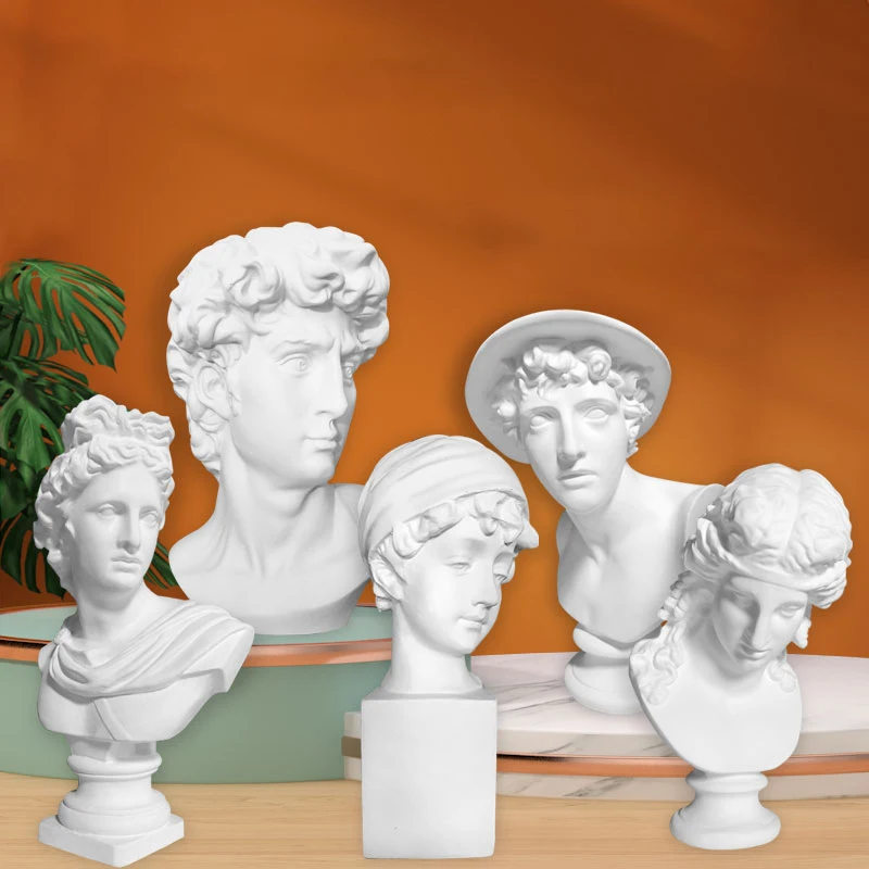 Голова Давида гипсовая статуя Венеры свадебное украшение украшения