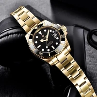 pagani design mens automatic watch top brand sapphire stainless steel mechanical watch mens waterproof clock sports wristwatch