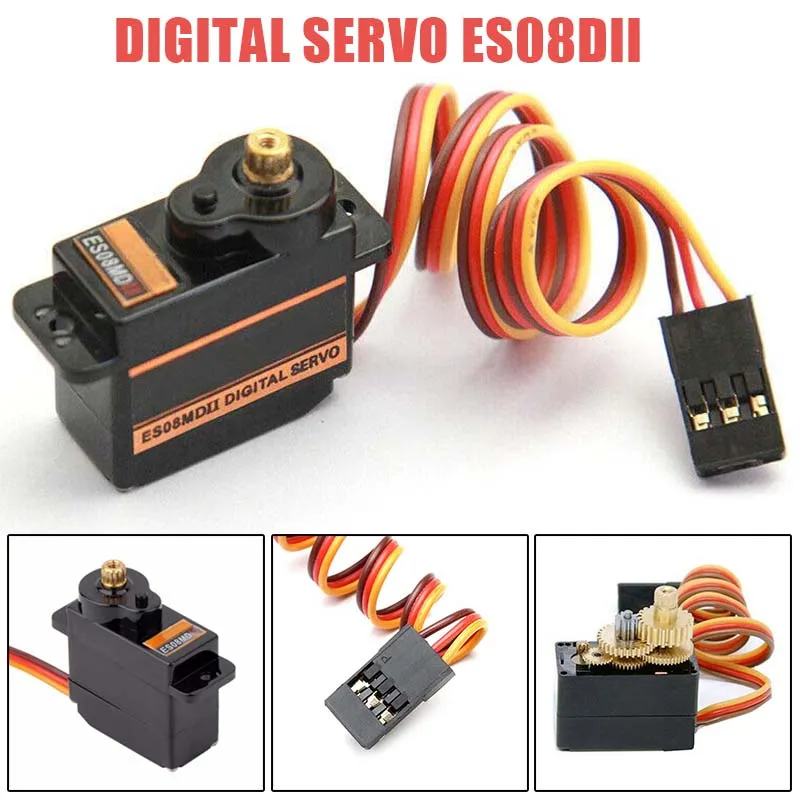 1 шт. 4 8 V 6V металлический Шестерни Servo осевой SCX24 обновления Micro Цифровой