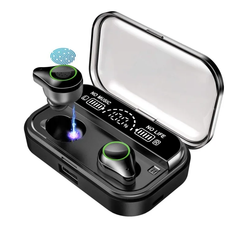 CUFOK настоящие беспроводные наушники TWS Bluetooth 5 0 IPX7 водонепроницаемые спортивные