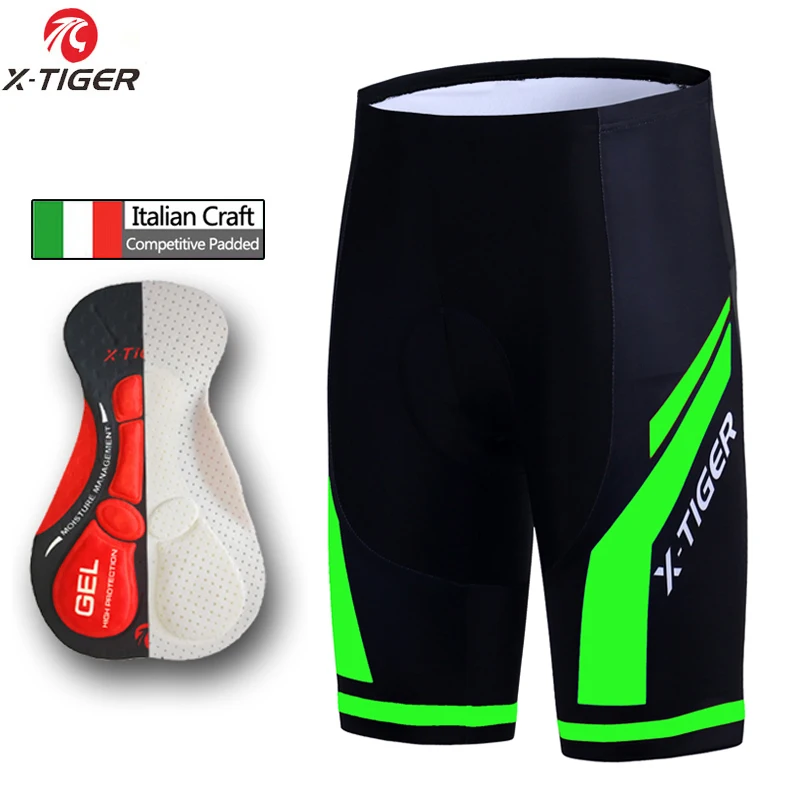 Cycling Shorts X-TIGER, летние мужские майки для велоспорта, набор, одежда для велоспорта, быстросохнущая одежда из полиэстера, одежда для велоспорта, одежда для велоспорта - Цвет: Cycling Shorts