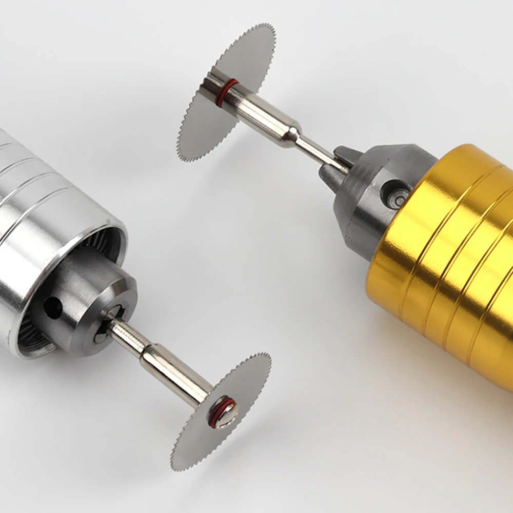 

6/11Pcs Stainless Steel Slice Metal Cutting Disc with 1 Mandrel 16/18/22/25/32mm Multifunctional Cut Disc for Dremel Rotary Tool