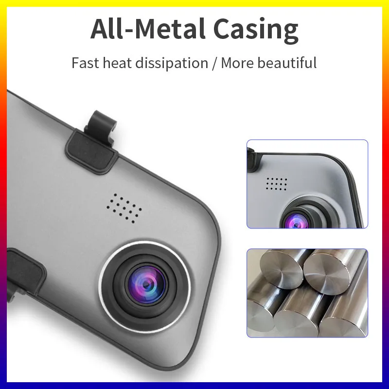 Рекордер для камеры с двумя объективами 12 дюймов | Автомобили и мотоциклы