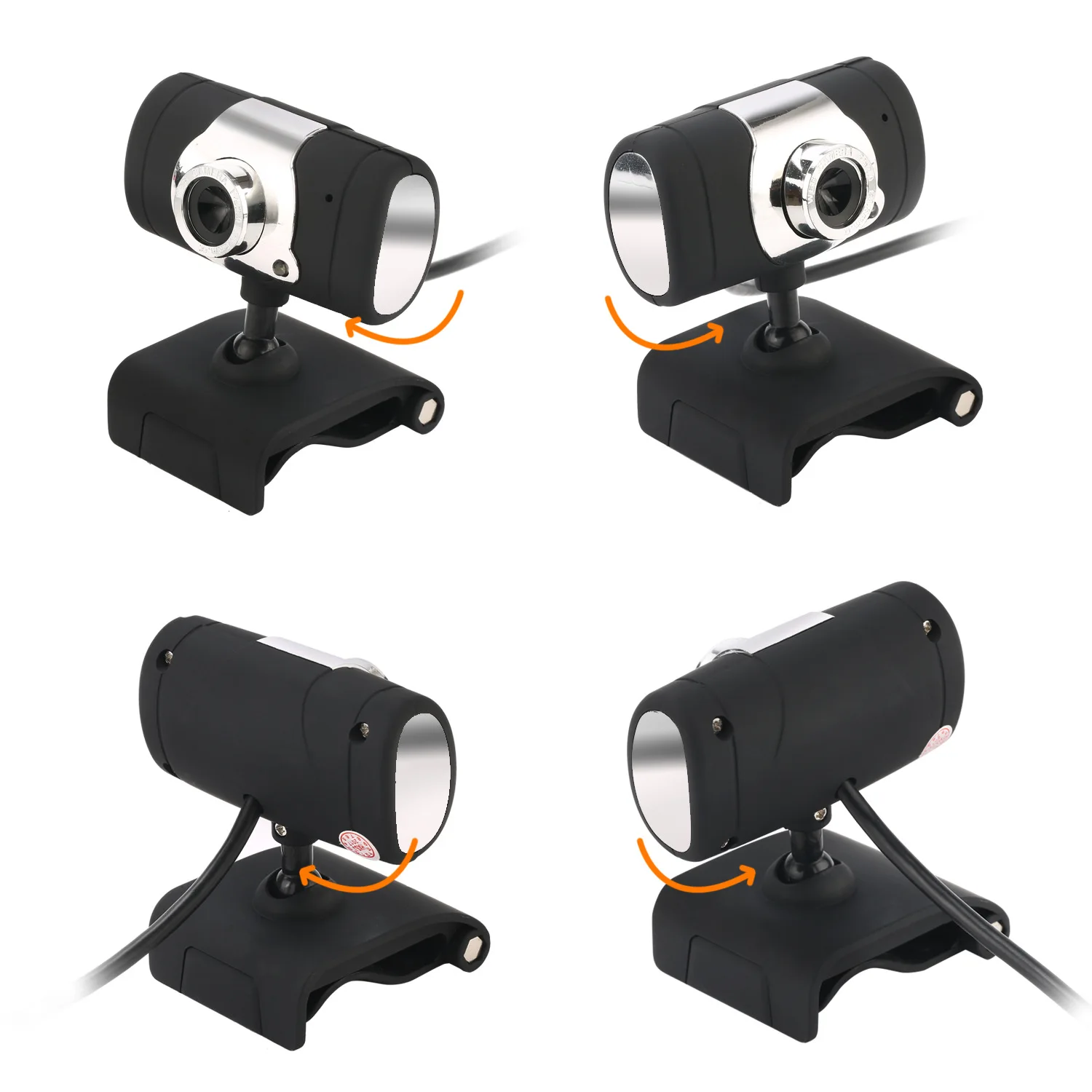 Веб-камера HD 12 мегапикселей USB2.0 с левой и правой камерой 360 градусов вращением