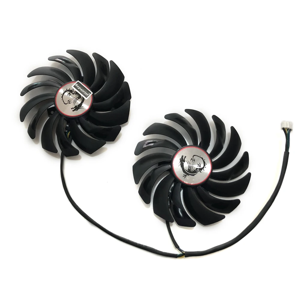 95 мм PLD10010S12HH/PLD10010B12HH охлаждающий вентилятор GPU для MSI GTX1080 GTX1070Ti GTX1080Ti видео Графика
