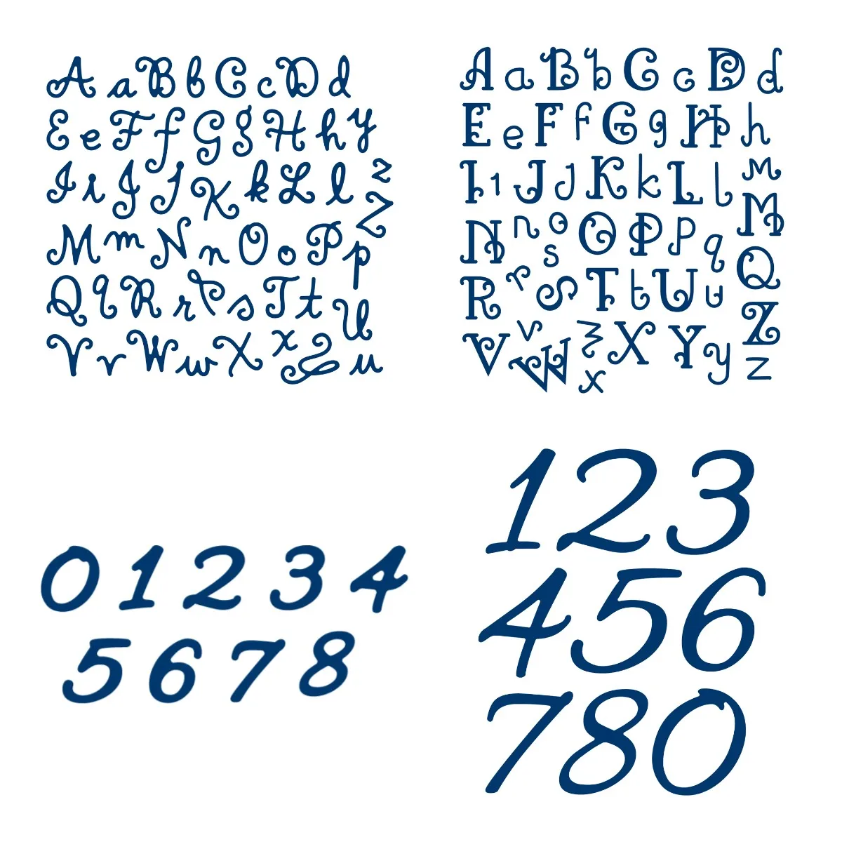 

Numbers And Letters 2021 New Metal Cutting Dies Flower Cut Die Mold Scrapbook Paper Craft Knife Mould Decor Handmade