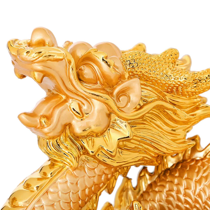 Фэн-шуй украшения IF THE GOOD FORTUNE SHUILONG Легкое покрытие жемчужные поделки украшение
