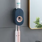 Автоматический диспенсер для зубной пасты, пищалки, зубная паста, зубная паста, Пыленепроницаемая, искусственная подставка для крепления, набор аксессуаров для ванной комнаты