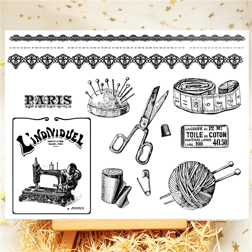 14x18 см бант-бабочка Женская прозрачная печать прозрачные наклейки силиконовый