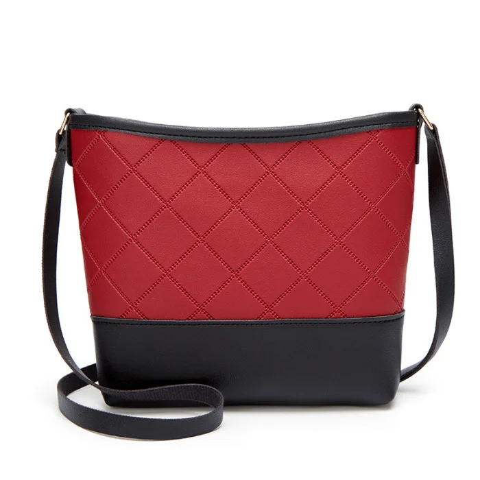 Crossbody Bags For Women Fashion Women's Rhombic One-shoulder Bucket Bag Mobile Phone Bag Purse Women Messenger Bags Bolsas