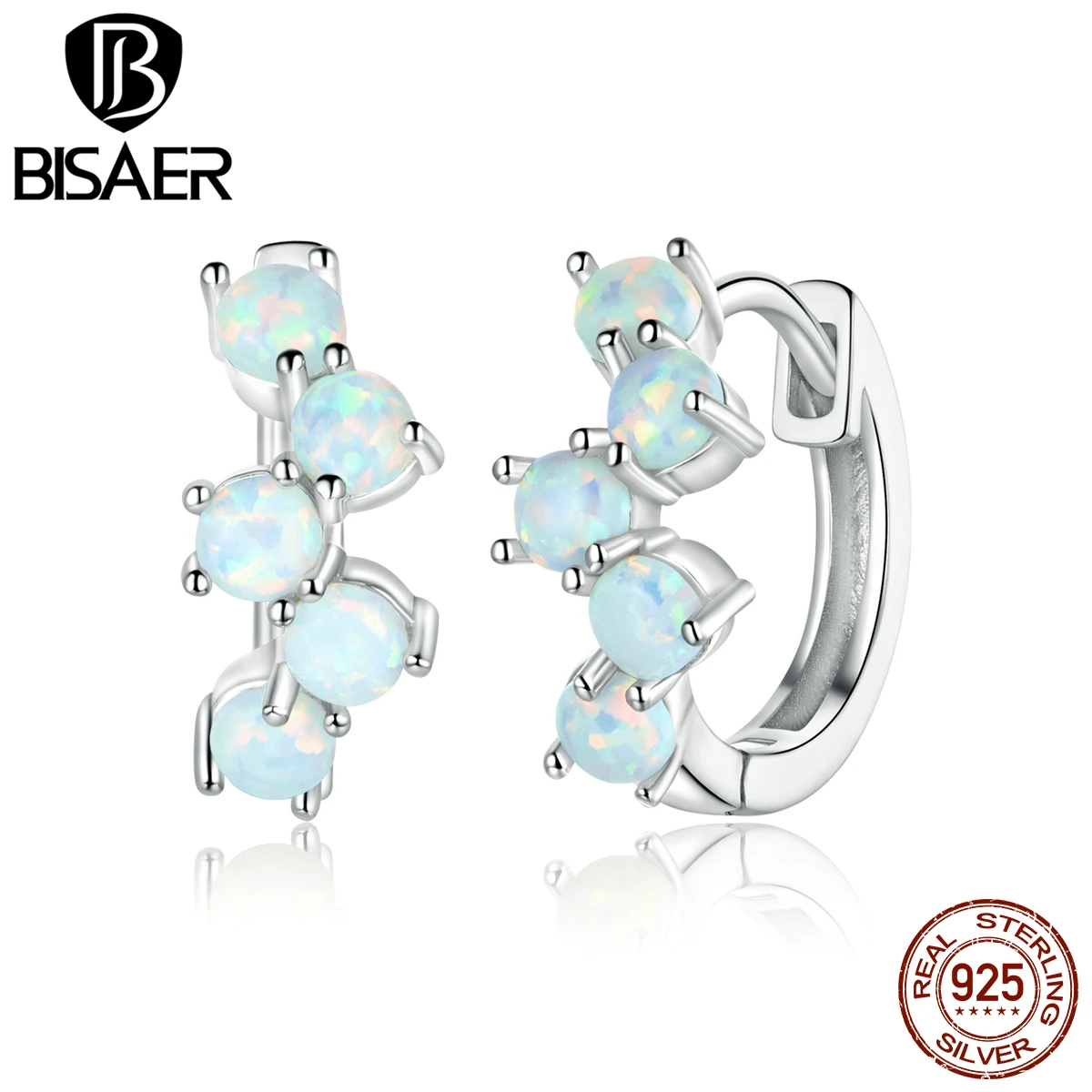 Женские круглые серьги гвоздики из серебра 925 пробы|Серьги-гвоздики| |