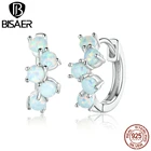 Женские круглые серьги-гвоздики из серебра 925 пробы