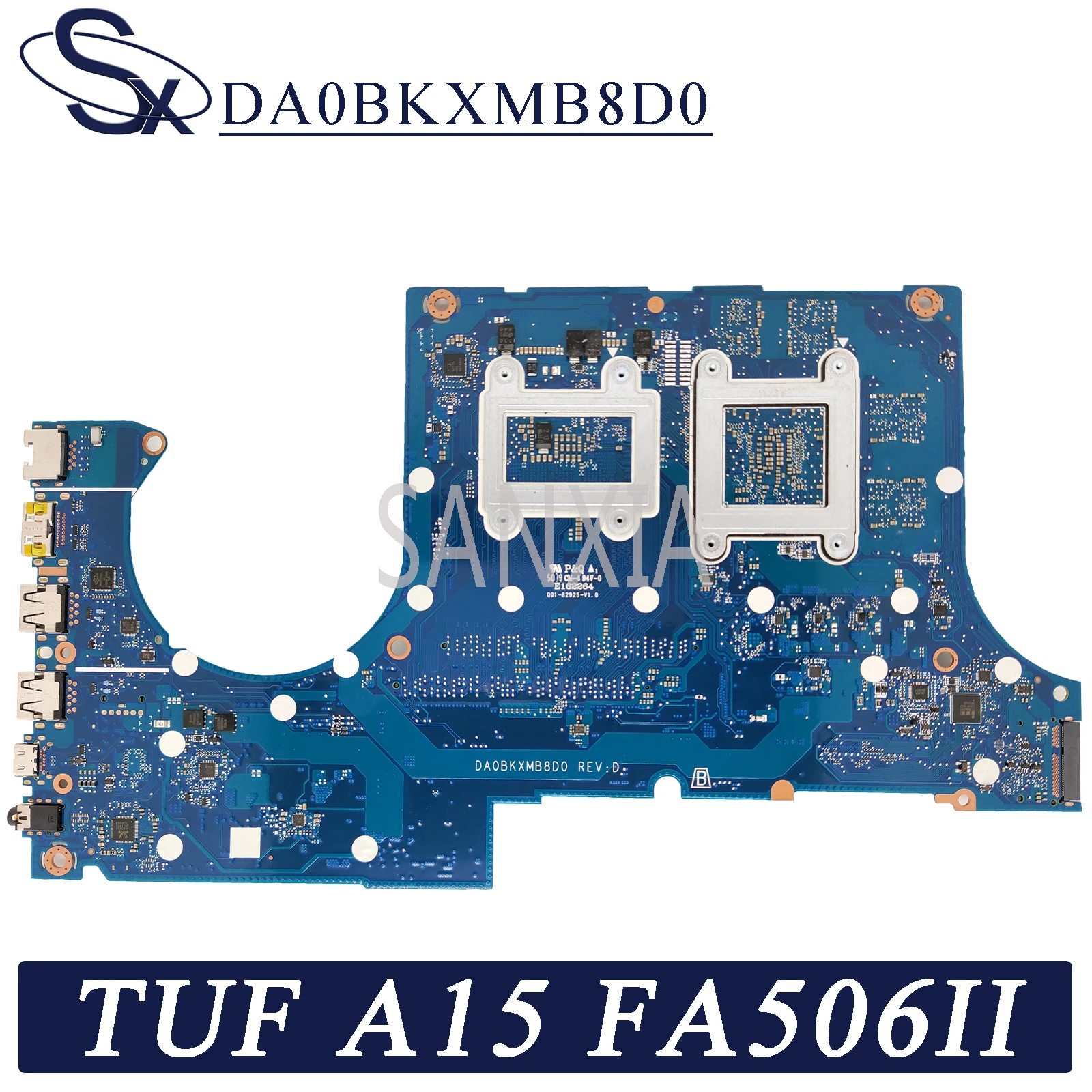 Günstig KEFU DA0BKXMB8D0 Laptop Motherboard Für ASUS TUF Gaming A15 FA506II FA506I Original Mainboard R7 Ryzen 7 4800H CPU GTX1650TI-4GB