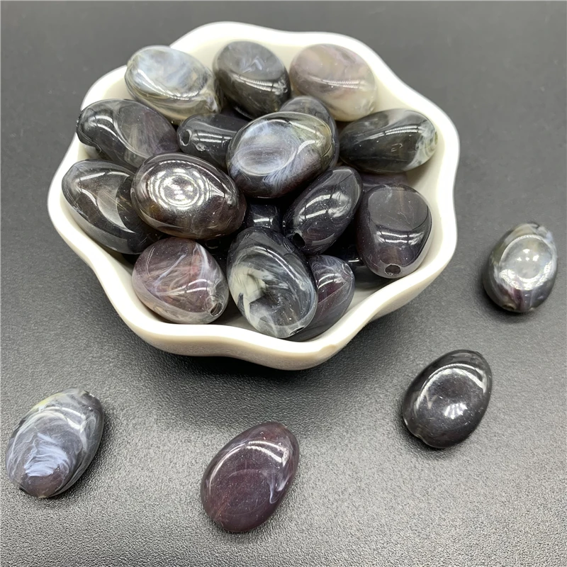 Бусины с имитацией камня для изготовления ювелирных изделий сделай сам