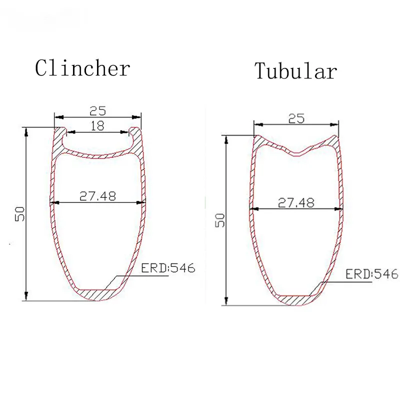 Углеродные дорожные колеса 50x25 мм семейная велосипедная колесная пара 700c novatec A291SB