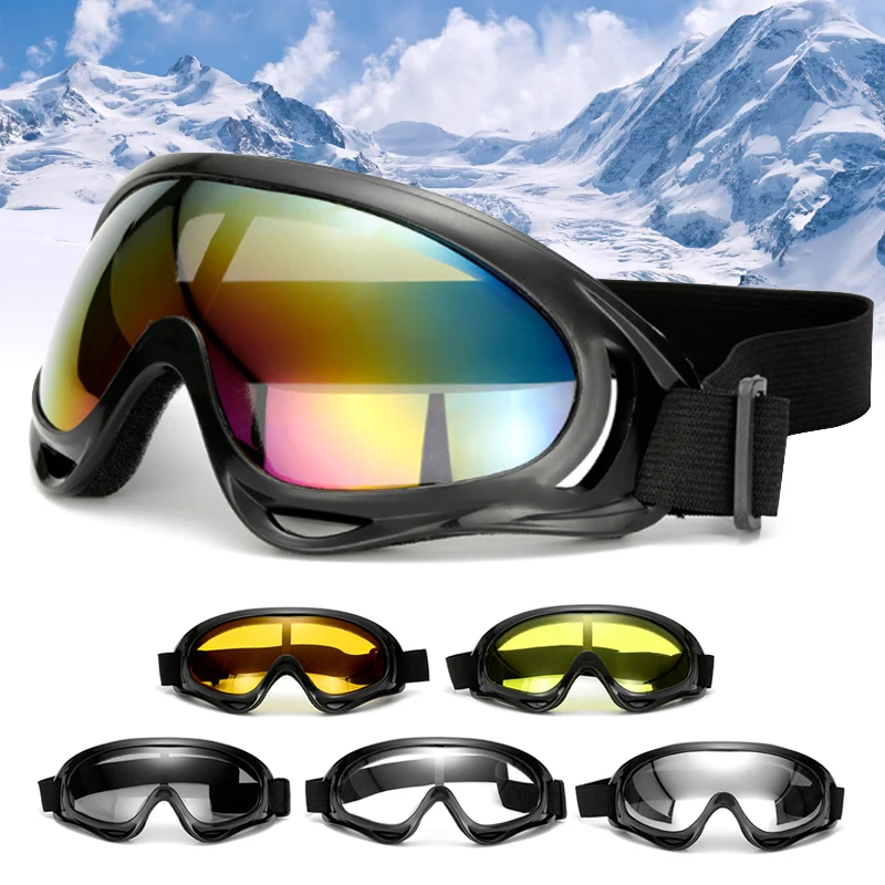 Уличные спортивные лыжные очки мужские и женские профессиональные для сноуборда