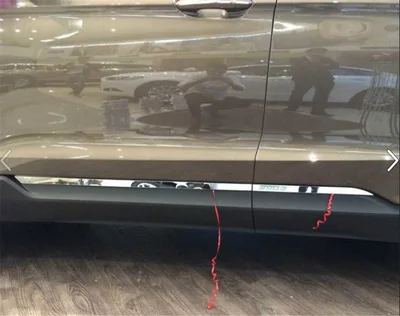 Хромированная накладка на дверь боковая Накладка для формования корпуса