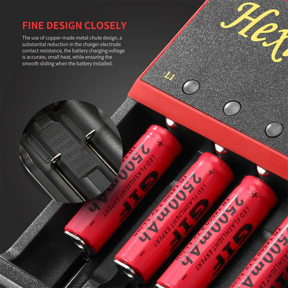 Зарядное устройство для аккумуляторов с цифровым ЖК дисплеем Улучшенная защита