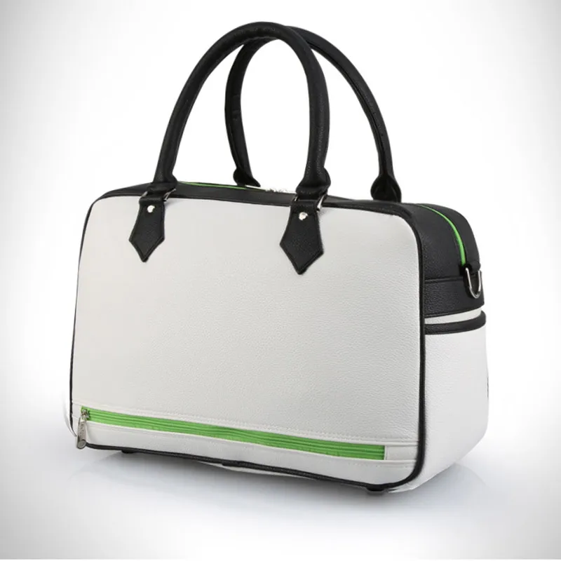 Golf Bag Male Female Golf Clothing Bag Shoes Large Capacity Double-layer Waterproof PU Bags  FK88