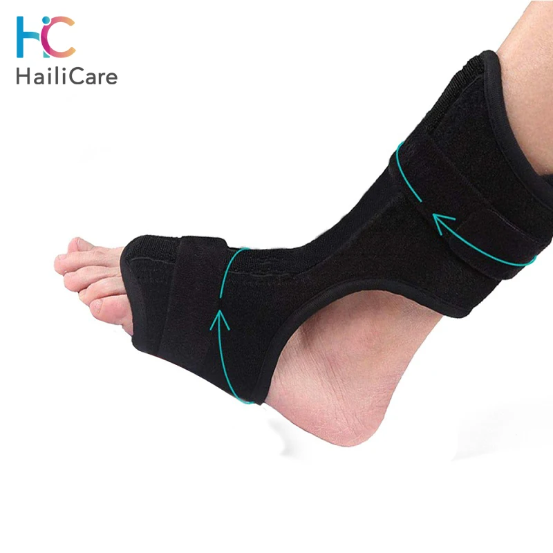 Фиксатор подошвенный фасциит поддержка бандаж Ночная шина нога падение подъем