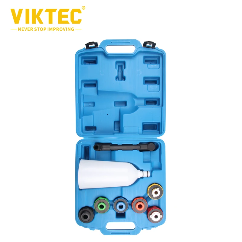 

VT13084 8PC Oil Funnel and Adapter Engine Oil Filler Set