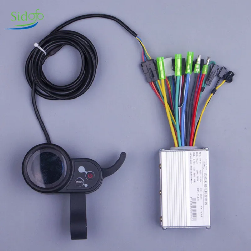 S887 Escooter Accessories 24/36/48V 250/350/500W Controller LCD Display Mode Electric Vehicle Bike Brushless ebike | Спорт и