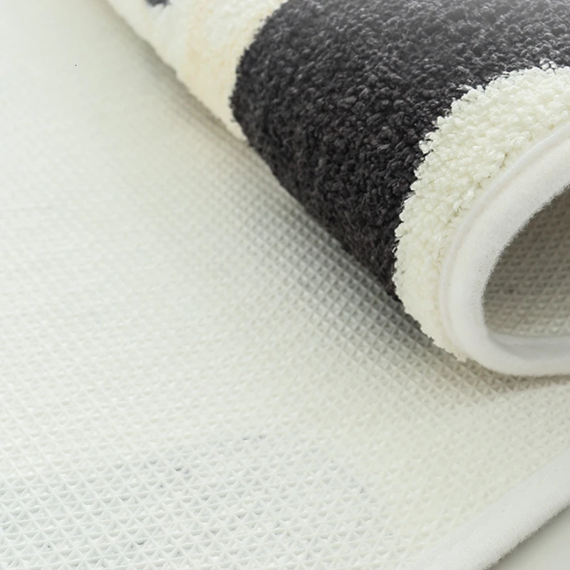 Креативный 3D коврик в форме панды RFWCAK нескользящий для двери напольный ванной