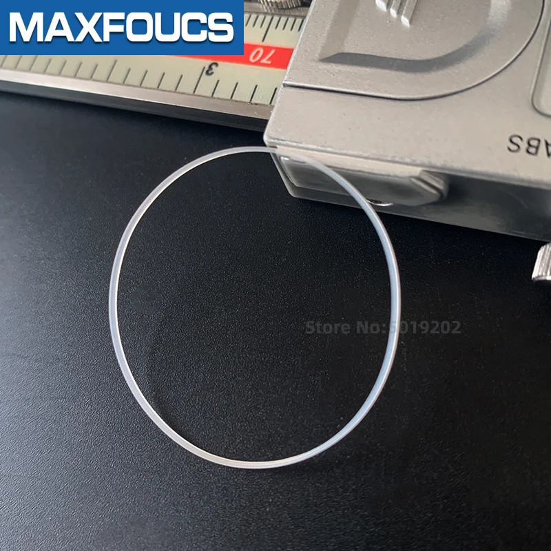 plastic white gasket for crystal glass Internal diameter 30-34.5mm Thickness 0.5mm Watch parts Watch Accessories，1pcs