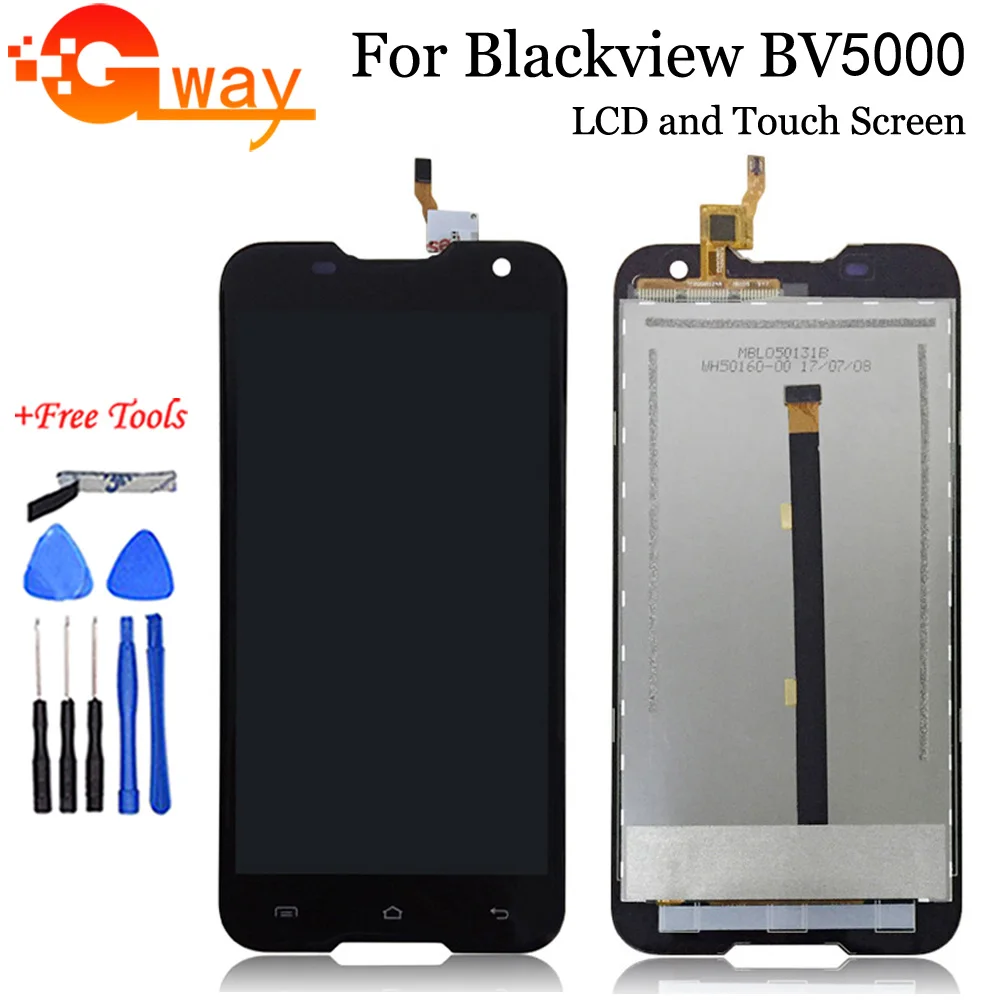 5 0 &quotдля Blackview BV5000 ЖК дисплей + сенсорный экран дигитайзер сборка Замена для