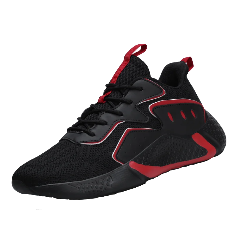 Лидер продаж 2020 года всесезонные кроссовки для бега мужские на шнуровке