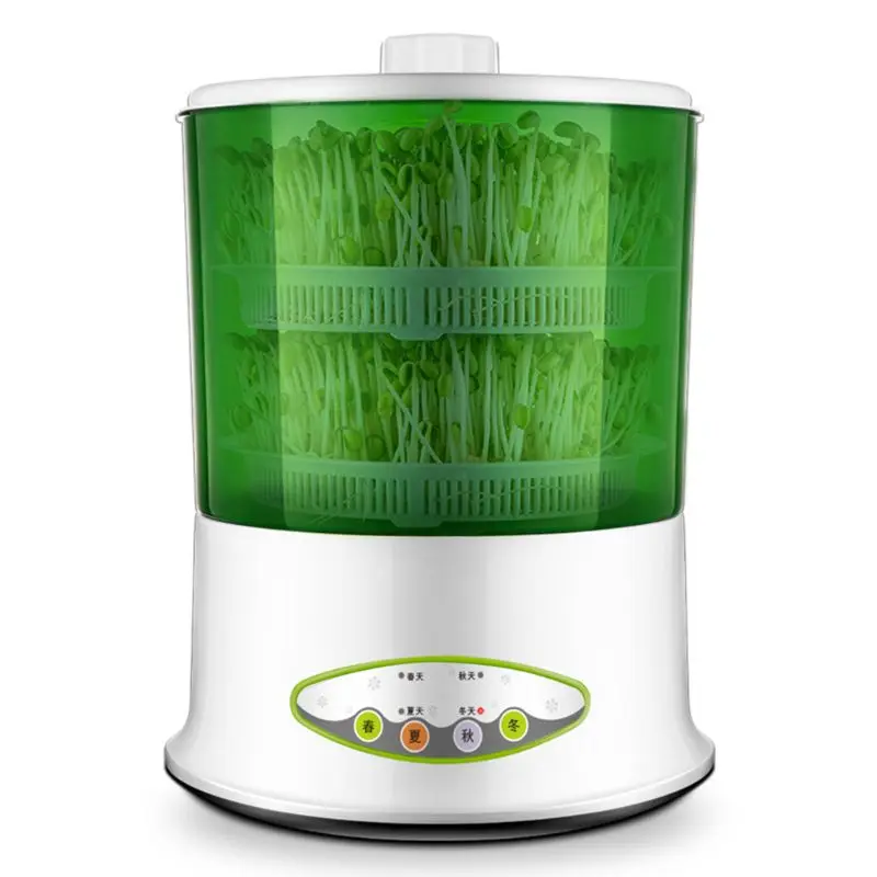 

Intelligent Large Capacity Bean Sprouts Machine Grow Automatic Thermostat Green Seeds Growing Food Processing Household D0AB
