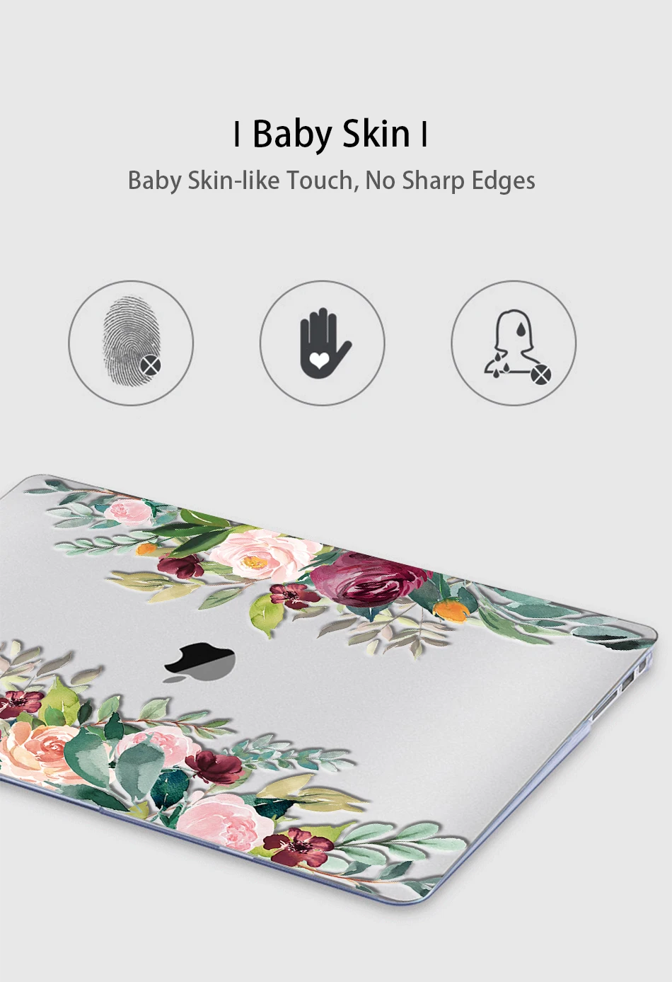 МТТ Акварель Цветы Crystal Case для Macbook Air 13 дюймов retina A1932 для apple macbook pro 13 15 Touch Bar A1989 A1990