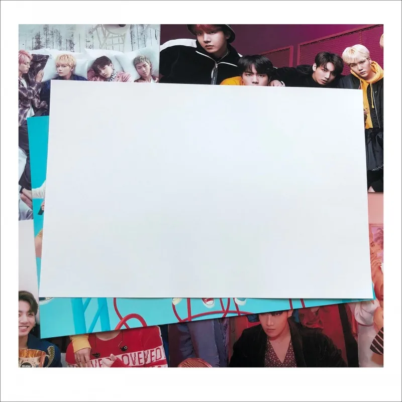 Kpop Bangtan Плакаты для мальчиков и принты корейские KPOP вокруг Boys декоративные