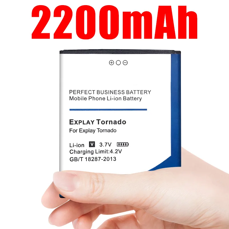 2200mah Explay батарея Tornado для замены телефона | Мобильные телефоны и аксессуары