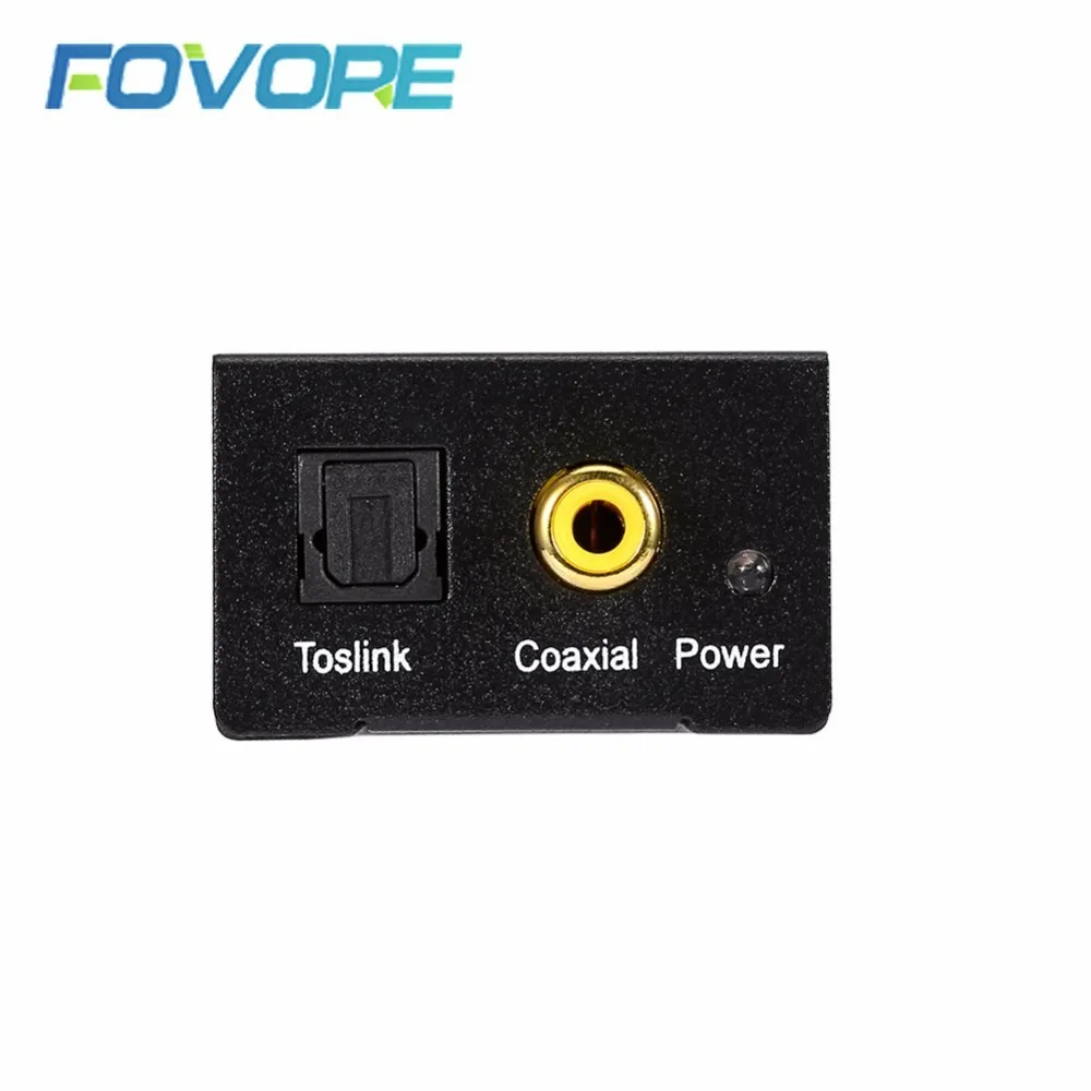 Цифровой оптический Toslink SPDIF Coax к аналоговому аудиоконвертеру RCA|Кабели VGA| |