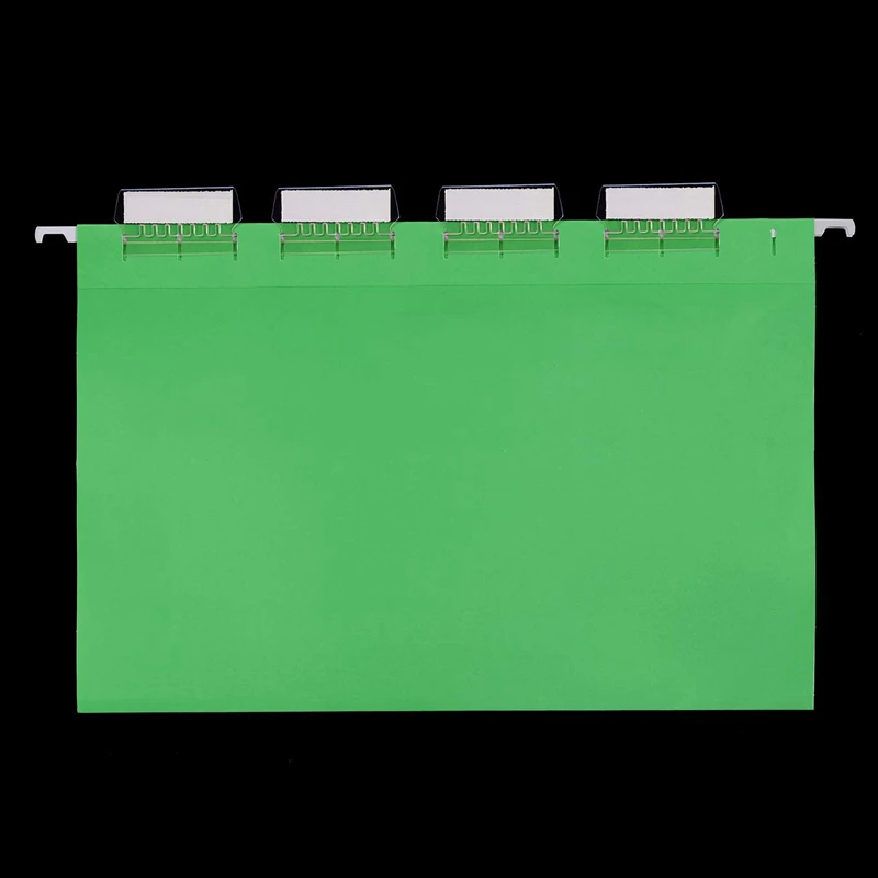 

160 Sets 2 Inch Hanging Folder Tabs and Inserts for Quick Identification of Hanging Files Hanging File InsertsHanging